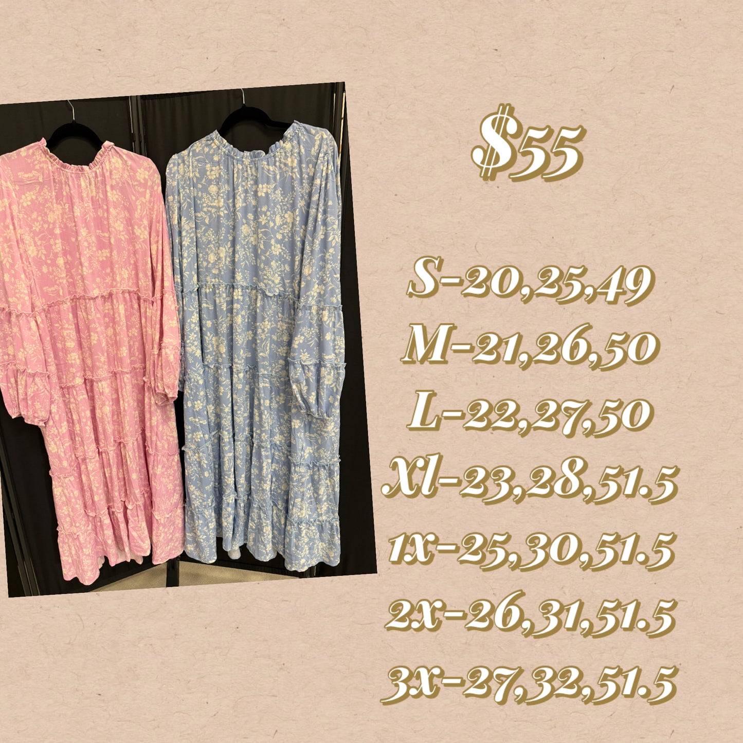 Tiered Maxi Dress