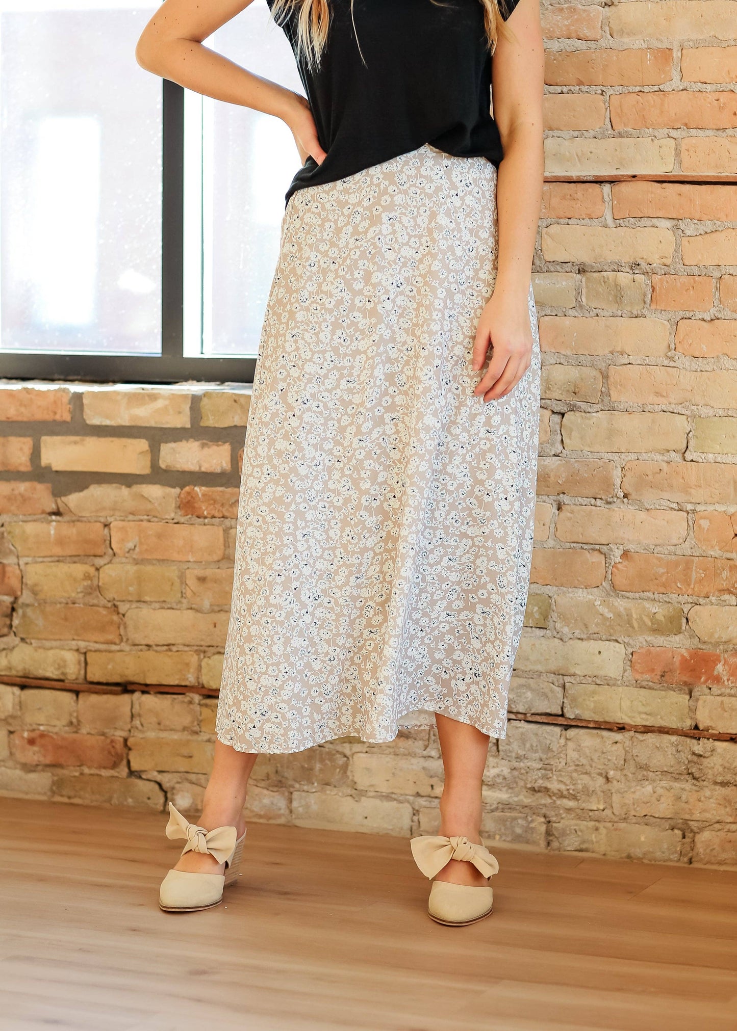 Braylyn Floral Maxi Skirt