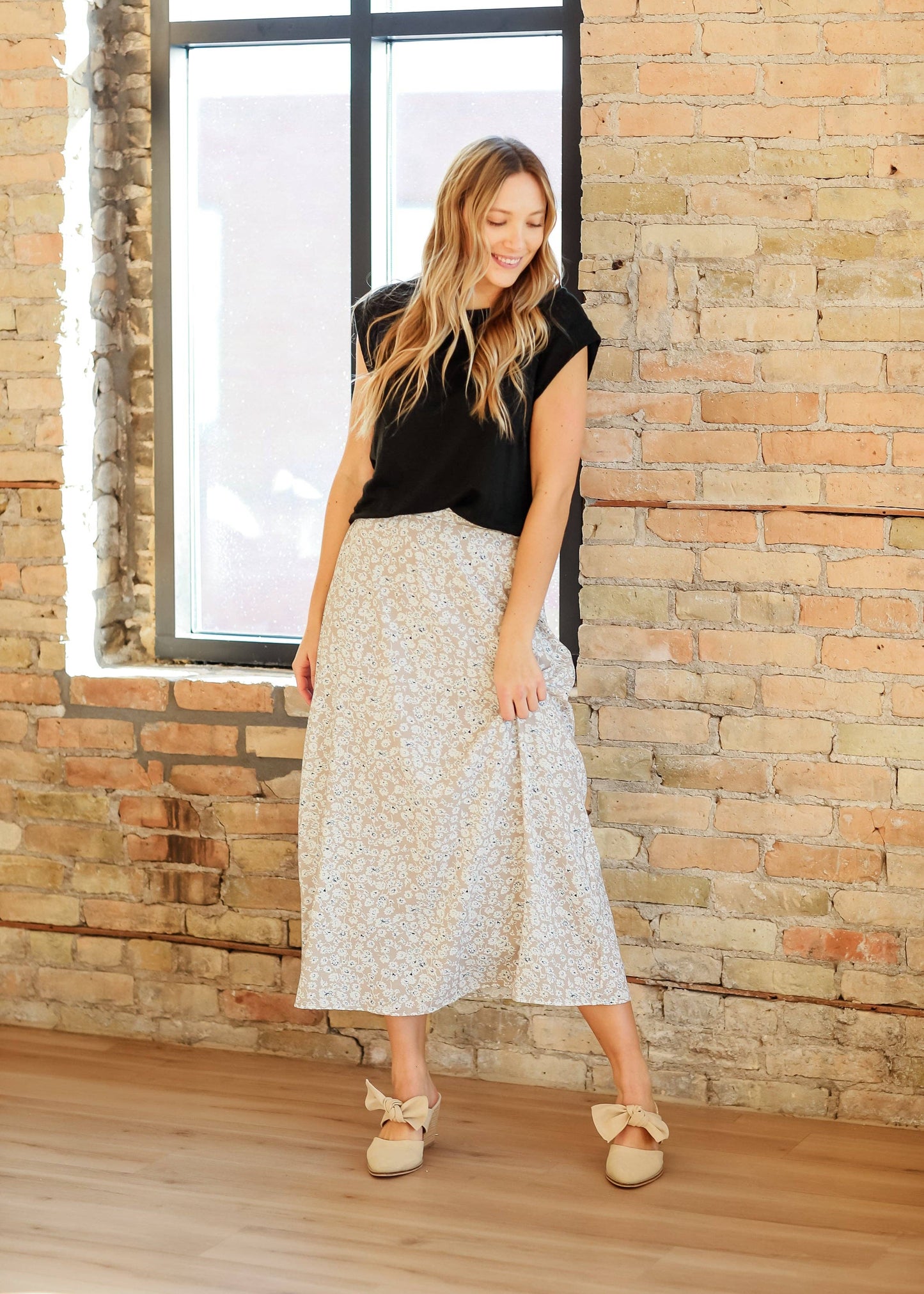 Braylyn Floral Maxi Skirt