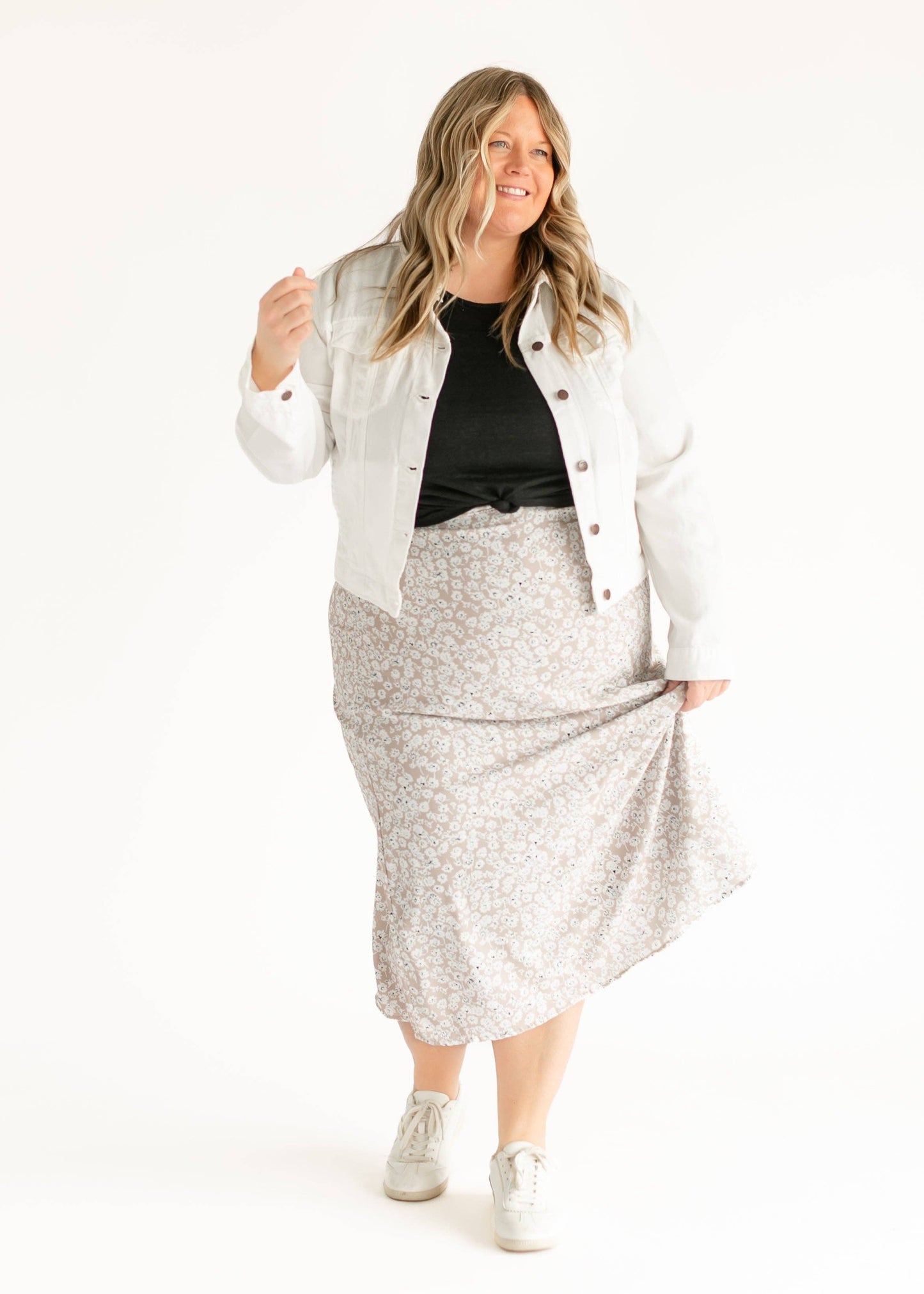 Braylyn Floral Maxi Skirt